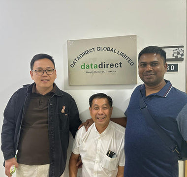 Our client-partner of seven years, Mr. Bala, has come to our office.