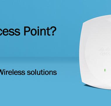 What is an access point and how is it different from a range extender?