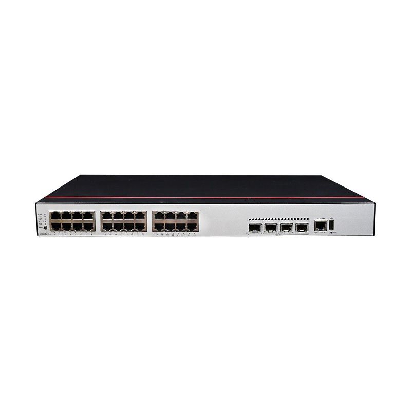 S5735-L24P4X-A1-Huawei S5700 Series Switches 4*10GE SFP+ ports, PoE+