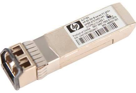 AJ716A HPE 8GB Shortwave B-Series Fibre Channel 1 Pack SFP Transceiver