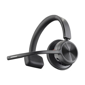 Poly Voyager 4310 UC Monaural Headset with BT700 USB-A Adapter and Charging Stand