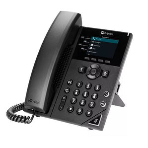 Poly VVX 250 4-Line IP Desk Phone with PoE and HD Voice