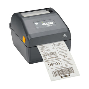 Zebra ZD4A042-D01M00EZ ZD421 Direct Thermal Desktop Printer 203dpi USB Ethernet Wi-Fi Bluetooth