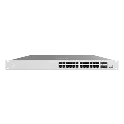 Cisco Meraki MS125-24-HW Layer 2 Switch with 24x 1GbE, 4x 10GbE SFP+, Cloud Managed