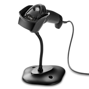 Zebra DS2208-SR7U2100SGW Corded 2D Barcode Scanner Kit with USB and IntelliStand