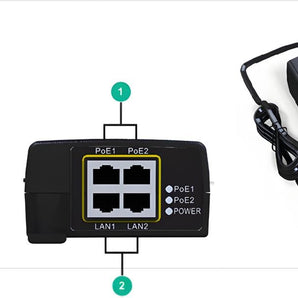 EWPAM1UPOE2 - 60W 55V PoE Power Adapter