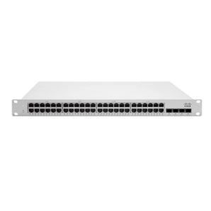 Cisco Meraki MS250-48FP-HW Layer 3 Cloud-Managed Gigabit Switch with PoE+, 48-Port, 10GbE Uplinks