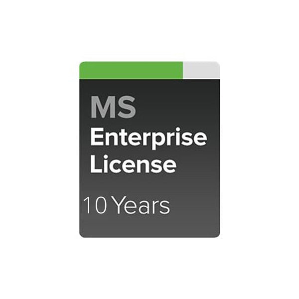 Meraki MS225-48LP Enterprise License and Support, 10YR