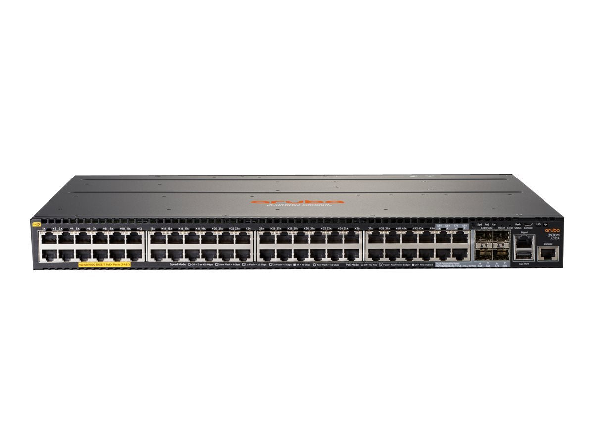 JL322A - HPE Aruba 2930M Series Switches 48G PoE+ 1-slot – DATADIRECT ...